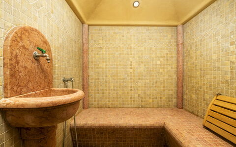 Villa Gaius 8+2: Wall, Flooring, Floor, Interior Design, Tile, Composite Material, Plumbing Fixture, Plumbing, Bathroom