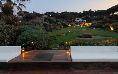 Villa Padulella 8+2: Garden, Shade, Outdoor Furniture, Landscape Lighting, Landscaping, Eco Hotel, Backyard, Resort, Yard, Design