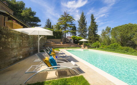 Il Fienile 4: Piscina, Arbusto, Giardino, Ricorrere, Landscaping, Eco Hotel, Estate, Hacienda, Villa, Shade