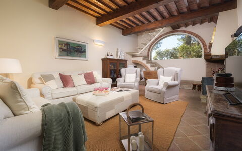 Il Fienile 4: Mobilia, Interior Design, Divano, Parete, Pavimentazione, Soggiorno, Camera, Pavimento, Sedia, Soffitto