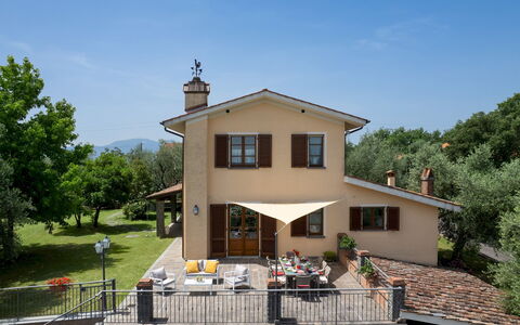 Villa Irene 6: Home, House, Residential Area, Roof, Cottage, Porch, Estate, Balcony, Farmhouse, Villa
