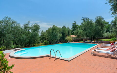 Villa Irene 6: Swimming Pool, Resort, Hacienda, Eco Hotel, Outdoor Furniture, Backyard, Landscaping, Yard, Villa, Hotel