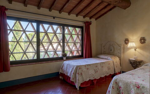 Gli Spilocchi 16: Parete, Mobilia, Interior Design, Pavimentazione, Camera Da Letto, Letto, Pavimento, Casa, Bedding, Lenzuolo
