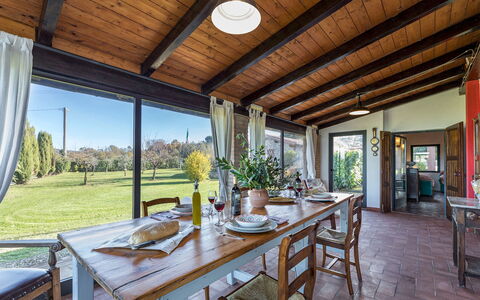 La Vigna 4: Furniture, Home, Door, Cottage, Chair, Kitchen & Dining Room Table, Farmhouse, Estate, Garden Buildings, Garden