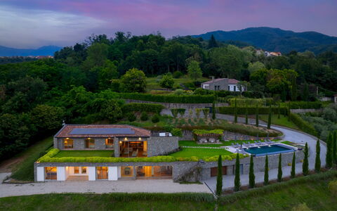 Villa Krisztina 10: Paesaggio, Estate, Giardino, Villetta, Eco Hotel, Landscaping, Hill Station, Piscina, Ricorrere, Villa