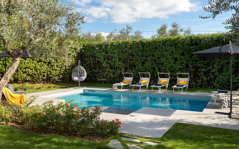 La Villanella 6: Piscina, Mobili Da Esterno, Ricorrere, Lettino, Mobilia, Giardino, Eco Hotel, Shade, Sedia