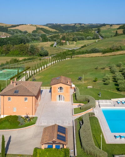 Podere Terranuova 10+2: Swimming Pool, Estate, Leisure, Resort, Lawn, Hacienda, Villa, Farmhouse, Yard, Landscaping