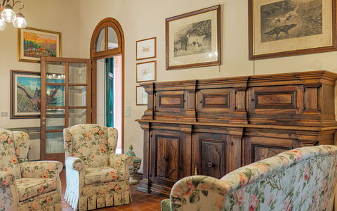 Il Cerreto 11: Furniture, Interior Design, Flooring, Wood, Floor, Lighting, Room, Table, Living Room, Cabinetry
