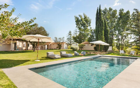 Casale Rondinella 6+2: Tree, Swimming Pool, Garden, Land Lot, Landscaping, Shade, Resort, Lawn, Estate, Eco Hotel