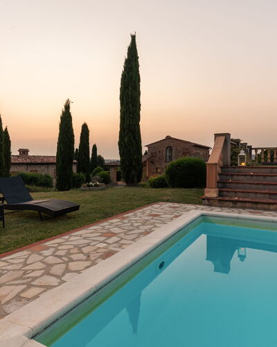 Casale Fienile 8: Swimming Pool, Outdoor Furniture, Estate, Hacienda, Shade, Courtyard, Villa, Resort, Landscaping, Yard