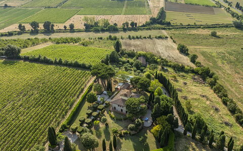 Villa la Monarca 16: Bird'S-Eye View, Residential Area, Landscape, House, Land Lot, Plantation, Estate, Aerial Photography, Human Settlement, Rural Area
