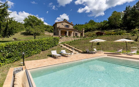 Poggio delle Lumie 6: Casa, Estate, Piscina, Giardino, Agriturismo, Villetta, Villa, Landscaping, Villaggio, Hacienda