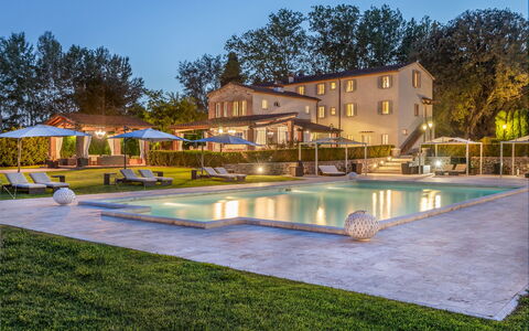 Villa Ginevra 12: Piscina, Ricorrere, Estate, Mobili Da Esterno, Villa, Tempo Libero, Hotel, Terme, Eco Hotel, Giardino