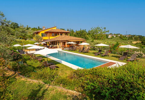 Villa Amadeo: Sky, Water, Plant, Swimming Pool, Natural Landscape, Shade, Rectangle, Building, Outdoor Furniture, Arecales