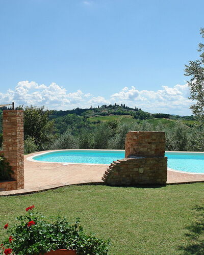 Il Casolarino: Swimming Pool, Property, Natural Landscape, Real Estate, Grass, Tree, Vacation, House, Backyard, Sky
