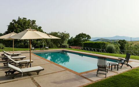 Villa Danilo: Acqua, Pianta, Cielo, Proprietà, Mobilia, Piscina, Costruzione, Albero, Mobili Da Esterno, Shade