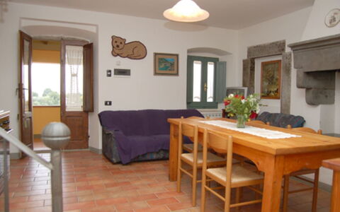 La Greppia: Room, Property, Furniture, Building, Floor, House, Interior Design, Table, Dining Room, Real Estate