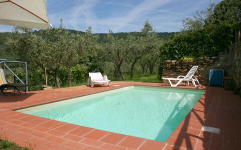 San Eusebio: Water, Sky, Property, Swimming Pool, Cloud, Plant, Shade, Outdoor Furniture, Interior Design, Chair