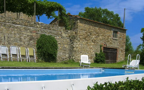 Casa Rossa: Piscina, Mobili Da Esterno, Hacienda, Backyard, Villa, Eco Hotel, Giochi D'Acqua, Agriturismo