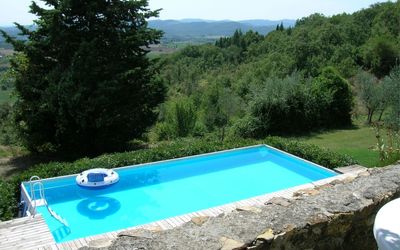 Casa Rossa: Water, Plant, Sky, Nature, Swimming Pool, Rectangle, Tree, Grass, Shade, Leisure