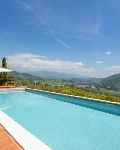 Villa Monteloro: Water, Sky, Plant, Cloud, Property, Swimming Pool, Building, Azure, Tree, Rectangle