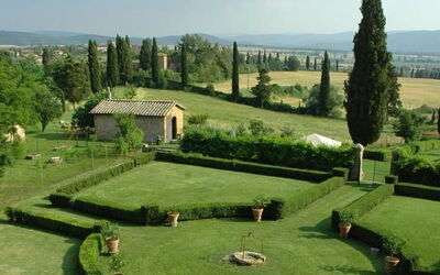 Il Giardino all'Italiana, vista dalla Villa