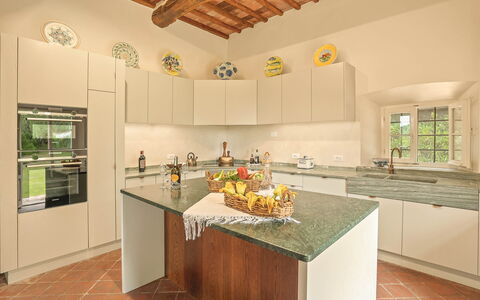Centolivi 14: Kitchen, Interior Design, Countertop, Cabinetry, Flooring, Kitchen Appliance, Furniture, Ceiling, Major Appliance, Floor