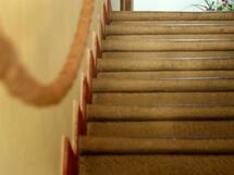 Le scale. Particolare de L'Uliveta.