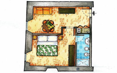 Accommodation:&nbsp;Apt Il Nido