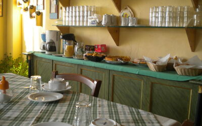 tutto pronto per la colazione