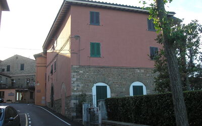 Casa Giulio view coming from the public car park