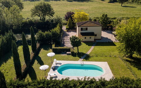 Villa La Fragola: Proprietà, Piscina, Casa, Estate, Immobiliare, Albero, Ricorrere, Casa, Costruzione, Dimora